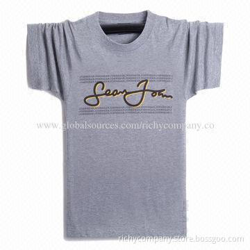Promotional T-shirts, Made of 100% Cotton